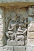 Baijnath Temple - the walls and the Shikhara have characteristic niches with images of gods and goddess. 